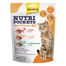 Ласощі для кішок Nutri Pockets Мультивітамін мікс 150г