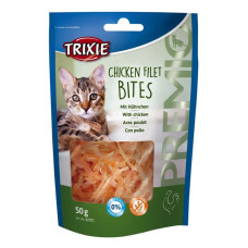 Ласощі для котів Trixie Premio Chicken Filet Bites філе куряче сушене 50г