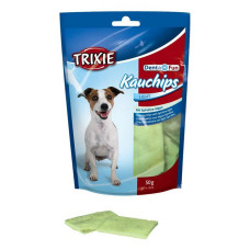 Ласощі для маленьких собак Trixie KauChips Light зі спіруліною 50г