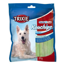 Ласощі для собак Trixie KauChips Light зі спіруліною 100г