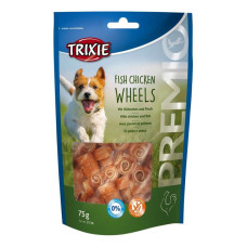 Ласощі для собак Trixie Premio Fish Chicken Wheels з куркою та рибою 75г