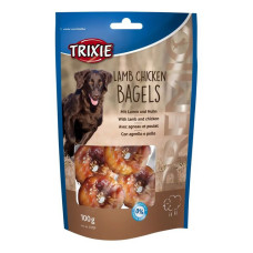 Ласощі для собак Trixie Premio Lamb Cjiken Bagles з ягнятком та куркою 100г