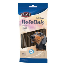 Ласощі для собак Trixie Rotolinis зі шлунком 120г 12шт