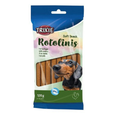 Ласощі для собак Trixie Rotolinis з м'ясом свійської птиці 120г 12шт