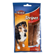 Ласощі для собак Trixie Stripes з ягнятком 100г 10шт
