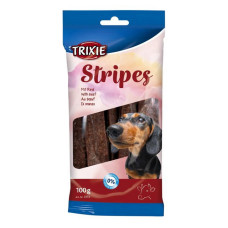 Ласощі для собак Trixie Stripes Light з яловичиною 100г 10шт