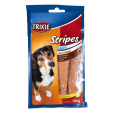 Ласощі для собак Trixie Stripes Light з м'ясом свійської птиці 100г 10шт