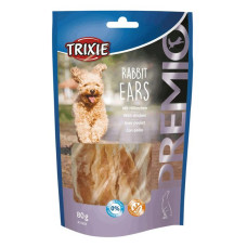 Ласощі для собак Trixie Premio Rabit Ears з кролячими вухами та філе курки 80г
