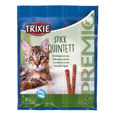 Палички Trixie Premio Quardo-Sticks з домашнім птахом та печінкою для кішок 5шт 5г
