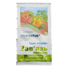 Водорозчинне добриво Зав'язка універсальна-стимулятор пліднення Proventus 2г