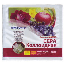 Водорозчинне добриво Proventus Сірка Колоїдна 80г
