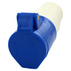Розетка Lee 7213 16 А 220 В 2Р plus Е IP44 переносна