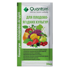 Мікродобриво стимулятор росту для плодоягідних культур Quantum 30мл Мікродобриво стимулятор росту для плодоягідних культур Quantum 30мл
