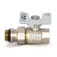Кульовий кран з американкою прямий KOER KR 227-W-Gi 1/2 Кульовий кран з американкою прямий KOER KR 227-W-Gi 1/2