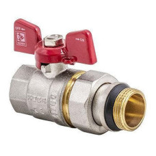Кульовий кран з американкою прямий KOER KR 227-Gi 3/4 Кульовий кран з американкою прямий KOER KR 227-Gi 3/4