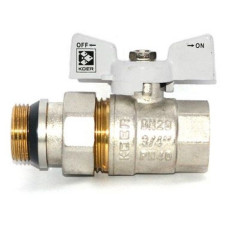 Кульовий кран з американкою прямий KOER KR 227-W-Gi 3/4 Кульовий кран з американкою прямий KOER KR 227-W-Gi 3/4