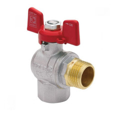 Кульовий кран Koer KR.208 куля латунь 1