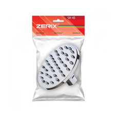 Лійка для душу ZERIX SH-43 (пластик, літній душ d 10см, не розбірна)