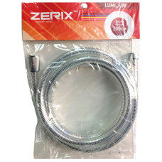 Шланг для душу Zerix F04 2.0м ПВХ силікон в пакетику