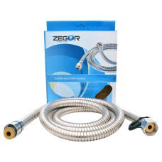 Шланг для душу Zegor WKR-006 1.5м розтяжний коробка поворотна гайка
