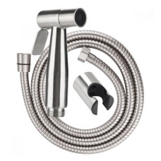 Набір для гігієнічного душу Zerix Bidet SET-005 SUS з нерж. стали S шланг лійка кронштейн