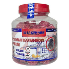 Таблетка Щелкунчик проти гризунів брикет 0.32кг сир червоний Україна