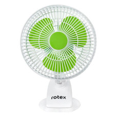Вентилятор настільний Rotex RAT04/06-E 20Вт d15см прищіпка