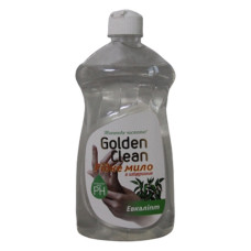 Рідке мило з гліцерином Golden Clean Евкаліпт з запаскою 500мл Рідке мило з гліцерином Golden Clean Евкаліпт з запаскою 500мл