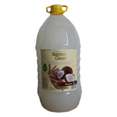 Мило рідке Golden Clean Кокос в пляшці ПЕТ 5л Мило рідке Golden Clean Кокос в пляшці ПЕТ 5л