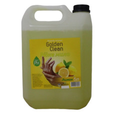 Мило рідке Golden Clean Лимон каністра 5л Мило рідке Golden Clean Лимон каністра 5л