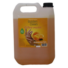 Мило рідке Golden Clean Апельсин каністра 5л Мило рідке Golden Clean Апельсин каністра 5л