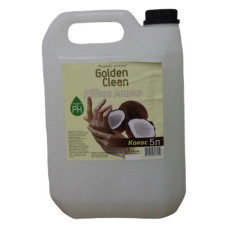 Мило рідке Golden Clean Кокос каністра 5л Мило рідке Golden Clean Кокос каністра 5л