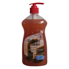 Мило рідке господарське Golden Clean Ленор з дозатором 500мл Мило рідке господарське Golden Clean Ленор з дозатором 500мл