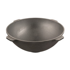 Каструля чавунна Наша Майстерня WOK T405 8 л з литими ручками без кришки Каструля чавунна Наша Майстерня WOK T405 8 л з литими ручками без кришки
