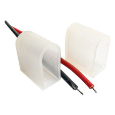 Монтажний комплект 2 заглушки плюс 2 дроти для світлодіодного неону 12V