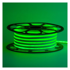 Світлодіодний неон G NEON 120W 2835 12V 8W/m IP65 8х16мм 1м зелений