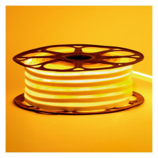 Світлодіодний неон Y NEON 120W 2835 12V 8W/m IP65 8х16мм 1м жовтий