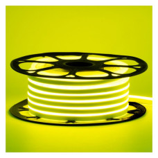 Світлодіодний неон LY NEON 120W 2835 12V 8W/m IP65 8х16см 1м лимонно-жовтий