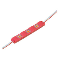Світлодіодний модуль МТК 12V 3led smd5730 1Вт IP65 червоний
