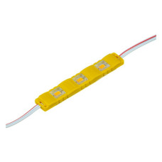 Світлодіодний модуль МТК 12V 3led smd5730 1Вт IP65 жовтий