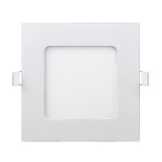Світильник світлодіодний врізний Techno Systems LED Square Downlight 6W-220V-420L-4000K Alum