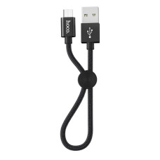 Кабель Hoco X35 Micro USB 2.4А довжина 0.25м чорний
