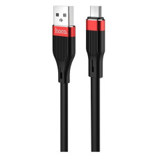 Кабель Hoco U72 Micro USB 2.4А довжина 1.2м чорний