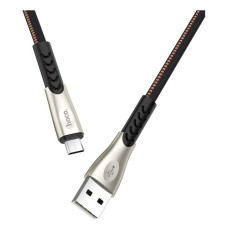Кабель Hoco U48 Micro USB 2.4А довжина 1.2м чорний