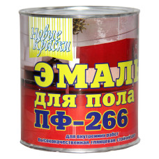 Фарба алкідна Нові фарби ПФ-266 для підлоги 0.9л жовто-коричнева Фарба алкідна Нові фарби ПФ-266 для підлоги 0.9л жовто-коричнева