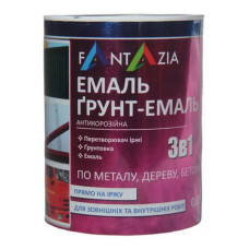Грунт-емаль 3в1 Фантазія 2.8л вишнева