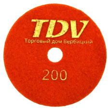 Коло полірувальне черепашка TDV 100мм Р800 мокре шліфування Коло полірувальне черепашка TDV 100мм Р800 мокре шліфування