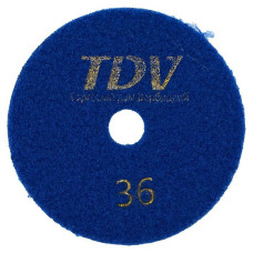 Коло полірувальне черепашка TDV 100мм Р50 сухе шліфування Коло полірувальне черепашка TDV 100мм Р50 сухе шліфування