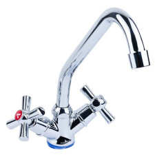 Змішувач для кухні Aquatica 9780100 PM-1B157C економ на гайці кран-букса 1/2