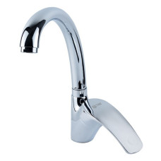 Змішувач для кухні Aquatica Tau 9804140 SD-4B443C гусак вухо латунний шток на гайці картридж 40мм